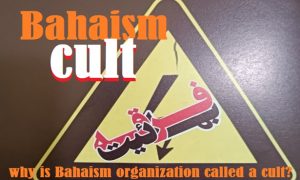 Bahaism organization is called a cult